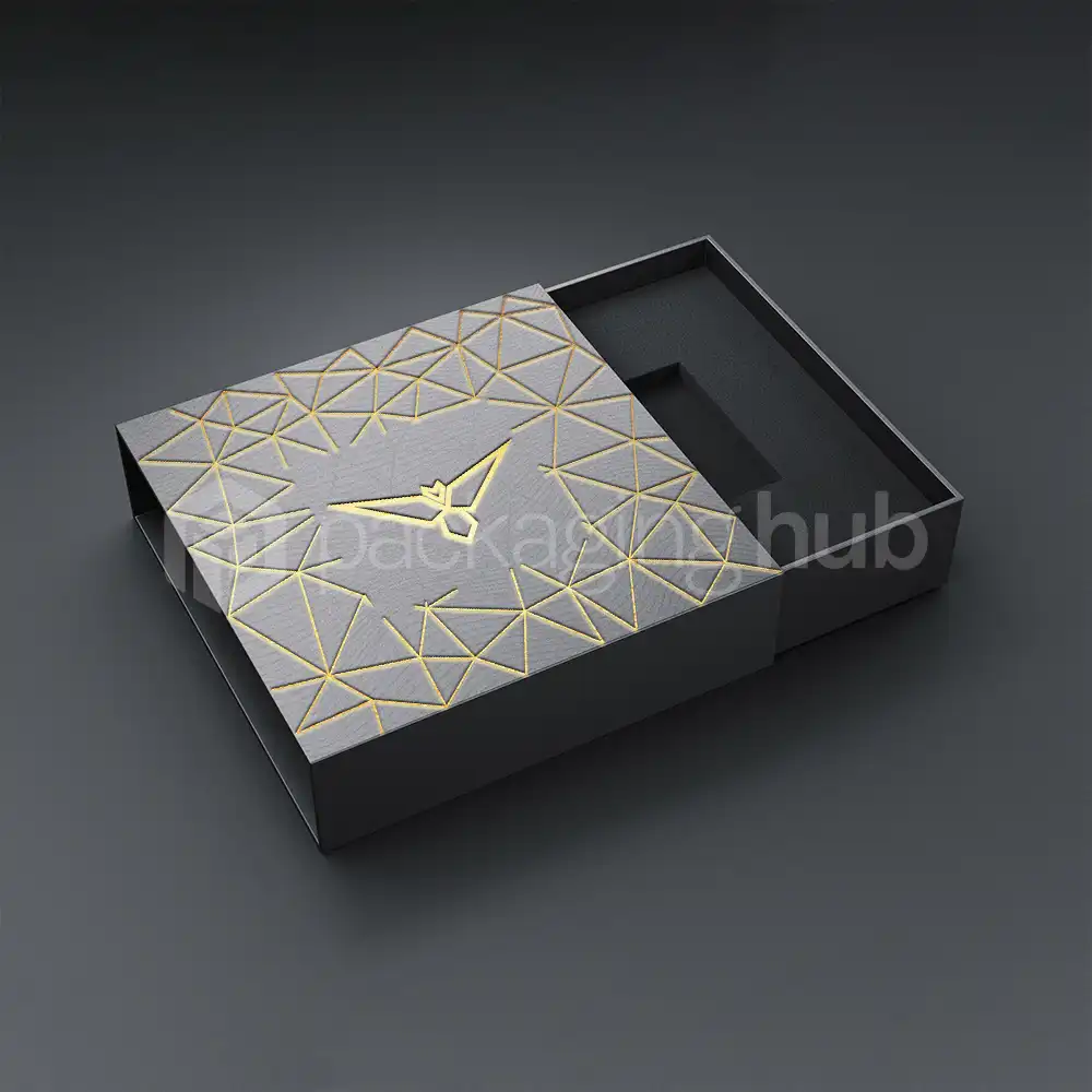 gold foil boxes