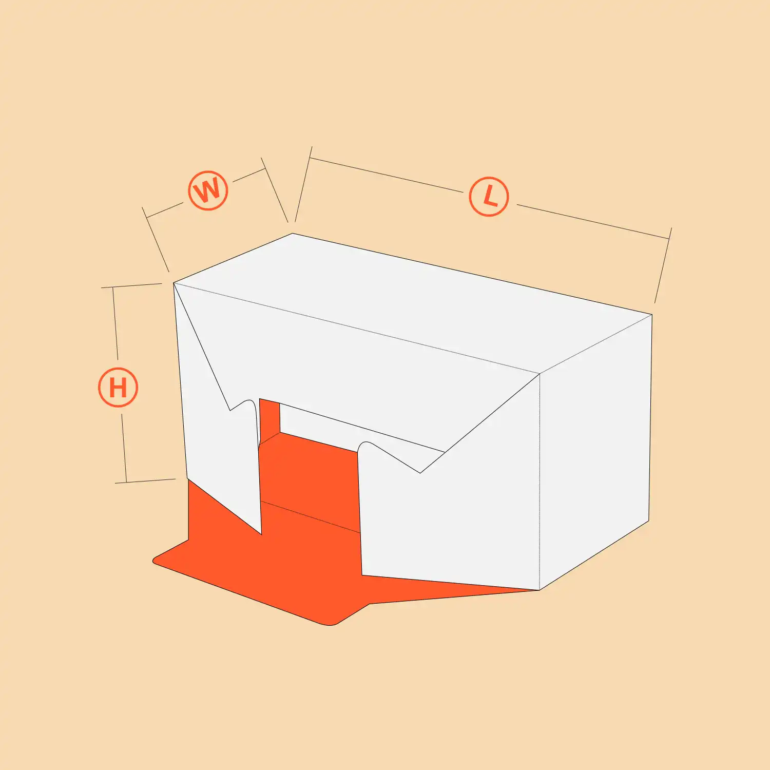 123 Bottom Tray 3D View