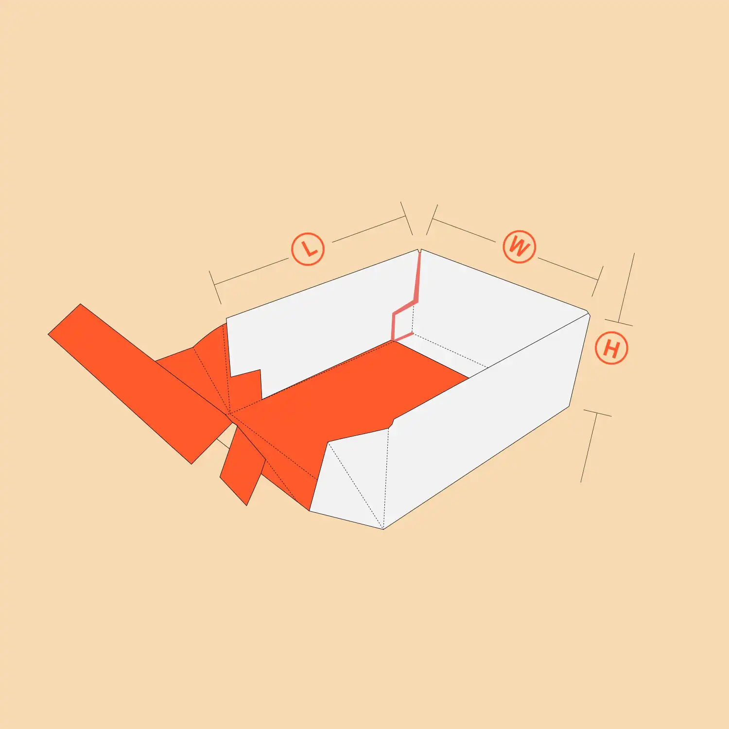 Double Wall Lid 3D View