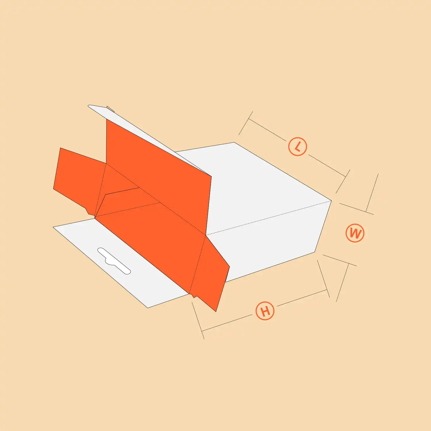 Five Panel Hanger Auto 3D View