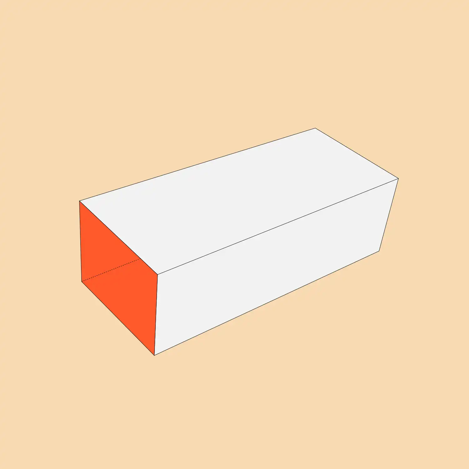 Tray And Sleeve 3D View