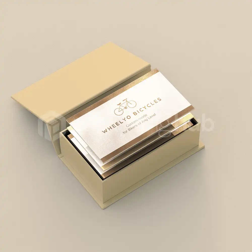 business card packaging boxes