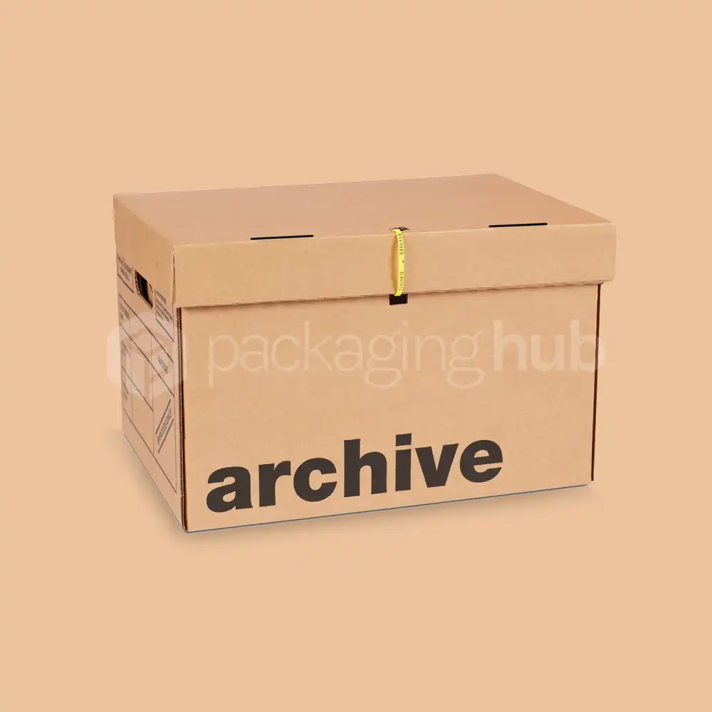 cardboard archive boxes