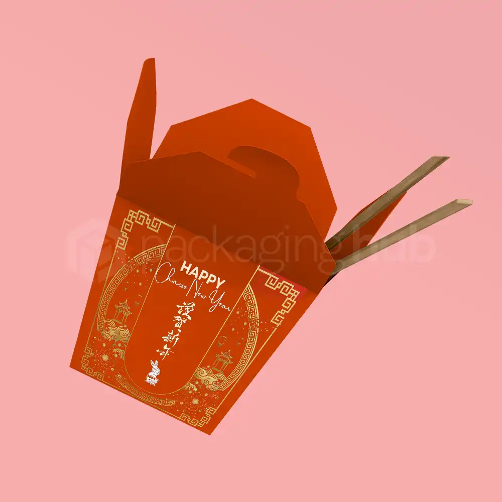 Chinese takeout boxes in bulk