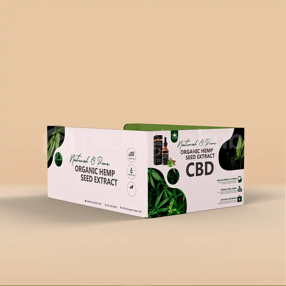 CBD display packaging