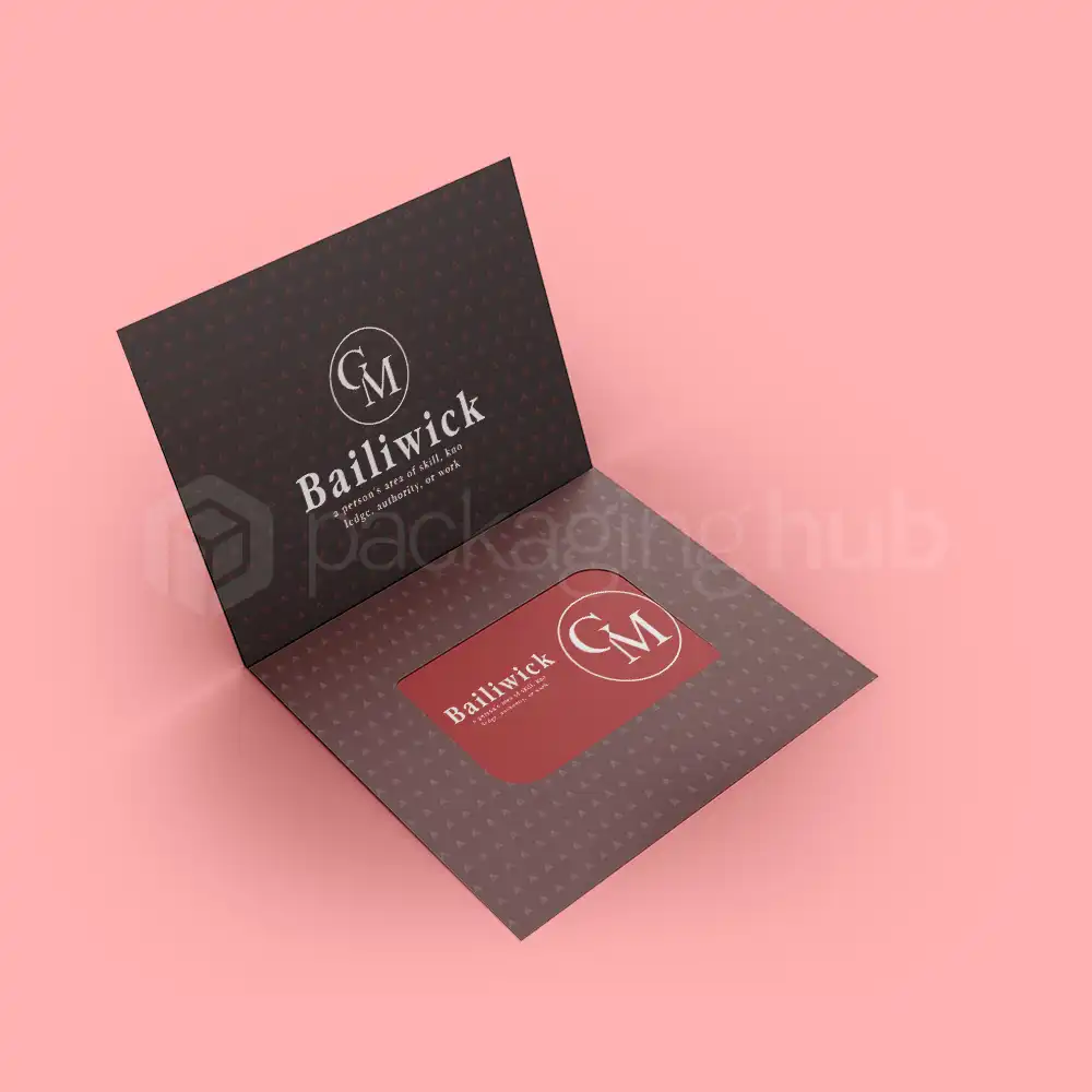 custom gift card packaging