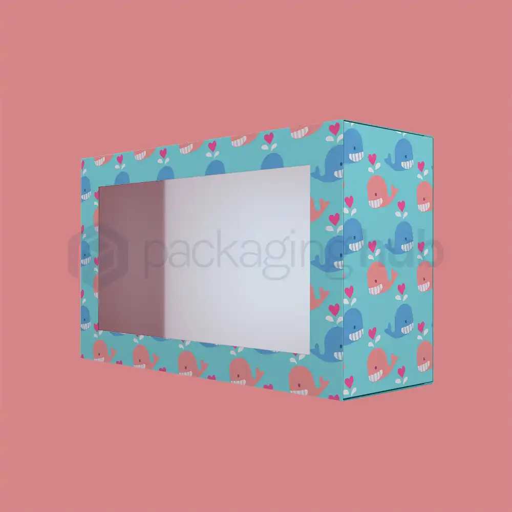 custom window packaging boxes