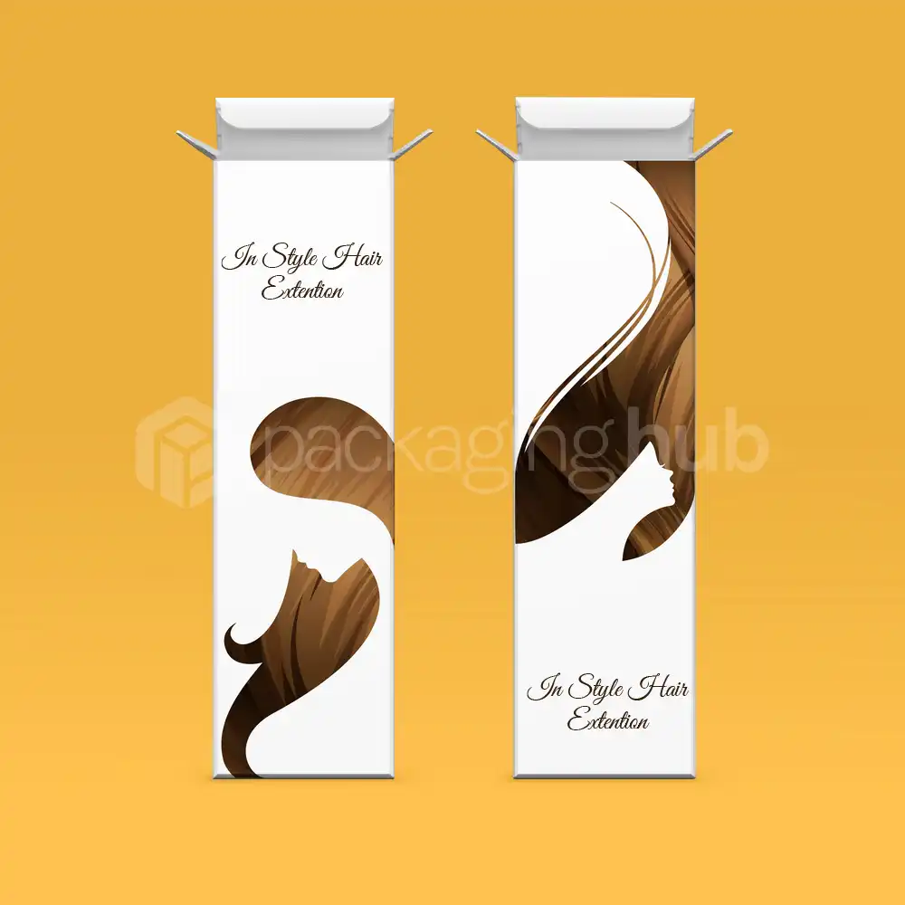 custom hair extension boxes