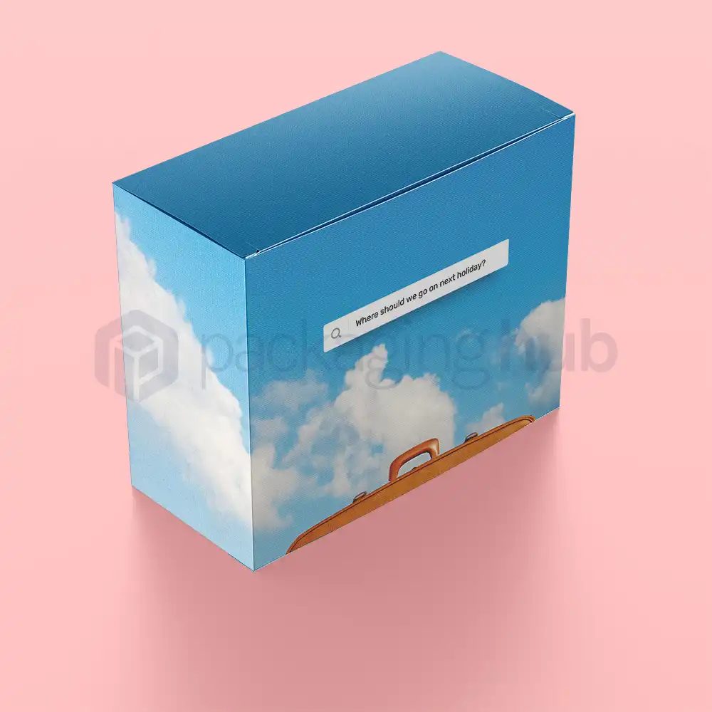suitcase packaging boxes
