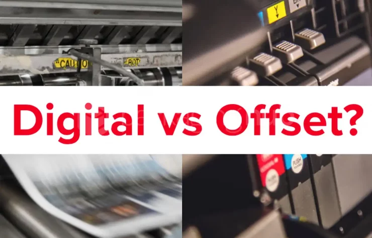 Offset Printing vs Digital Printing