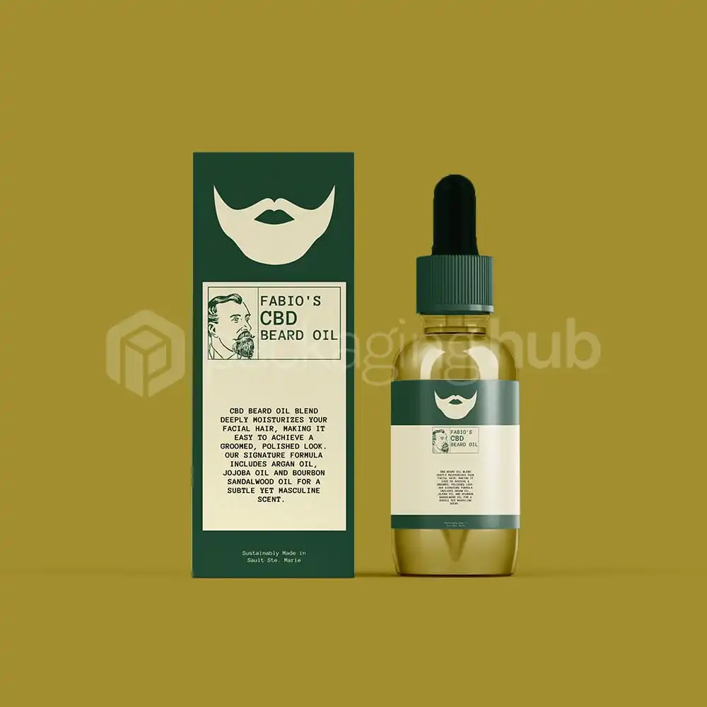 CBD Beard Oil Boxes
