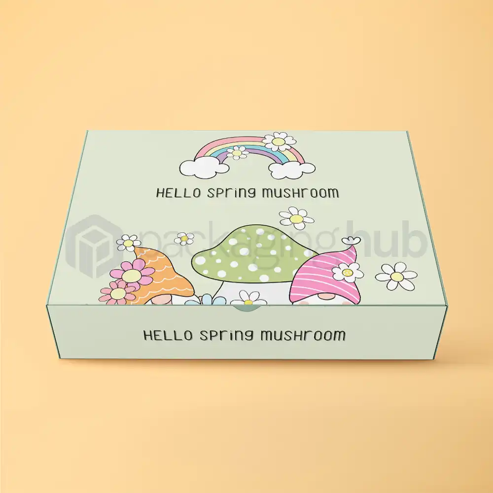 cardboard mushroom boxes
