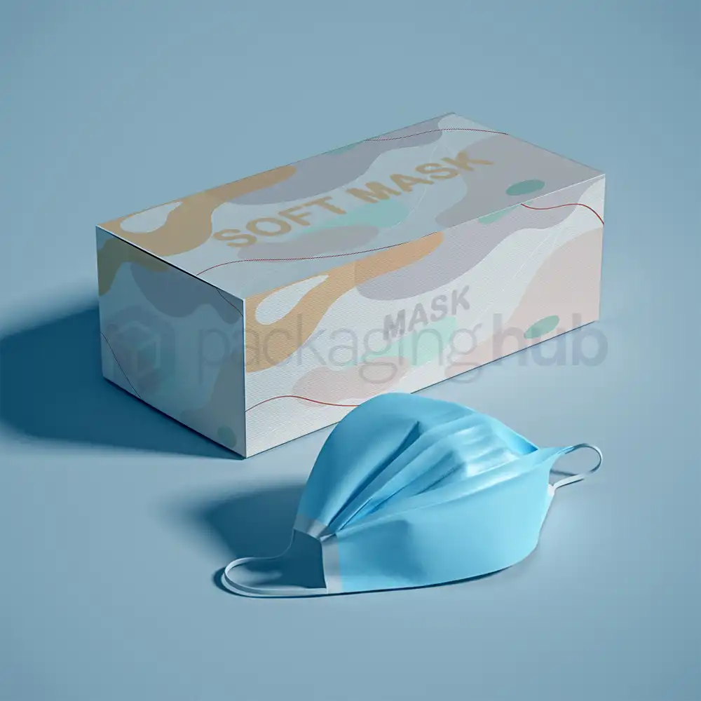 custom face mask boxes