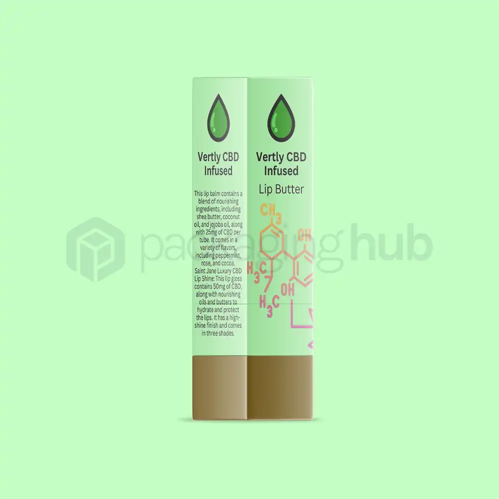 CBD Infused Lip Balm Boxes