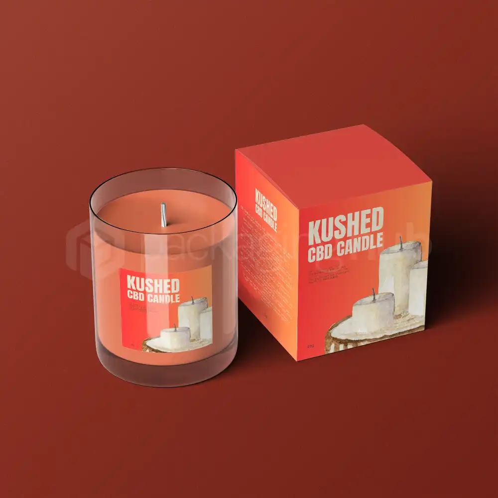 custom cbd candle boxes