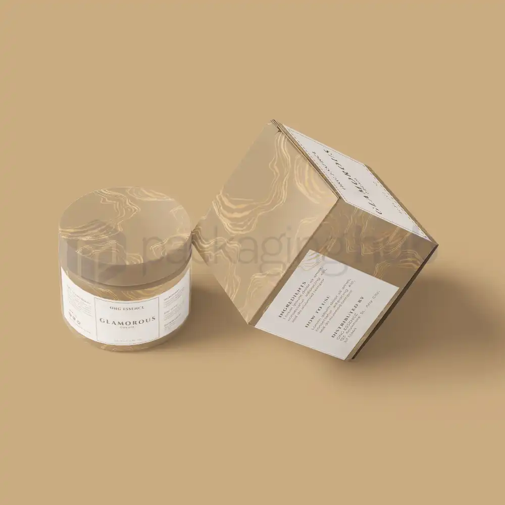 CBD cream packaging boxes