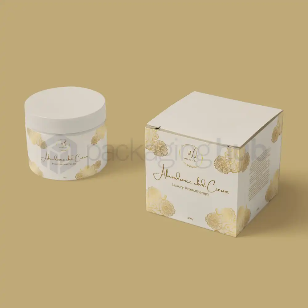 custom CBD cream boxes