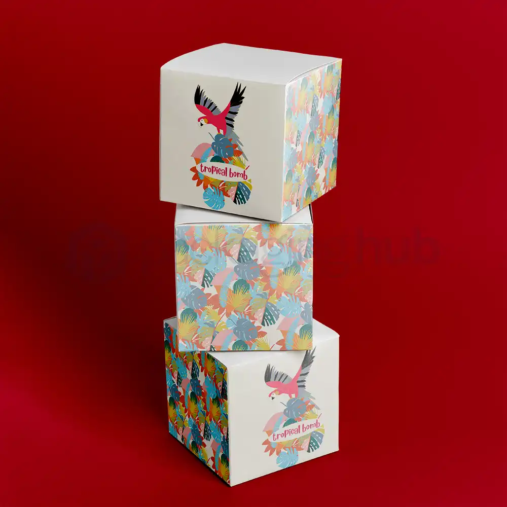 custom printed cbd bath bomb boxes