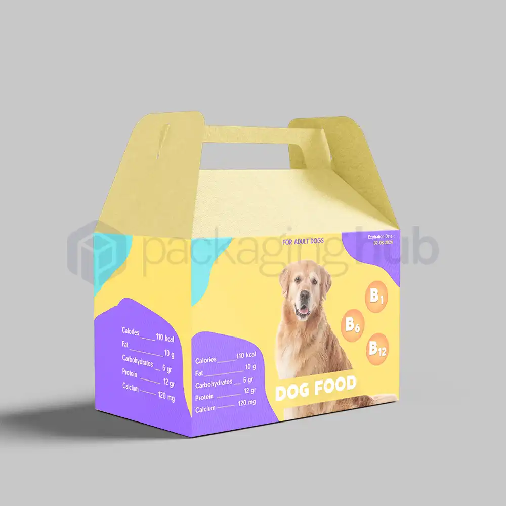 dog food packaging