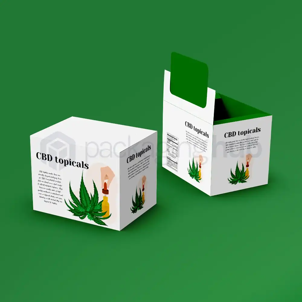 Custom CBD Display Counter Boxes