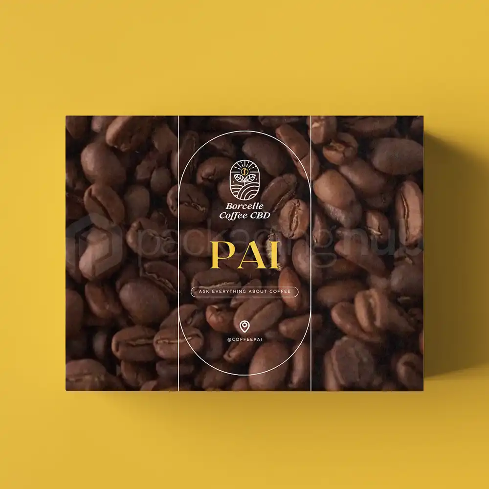 cbd coffee box packaging