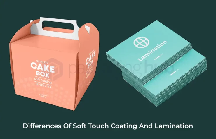 Soft touch coating and lamination