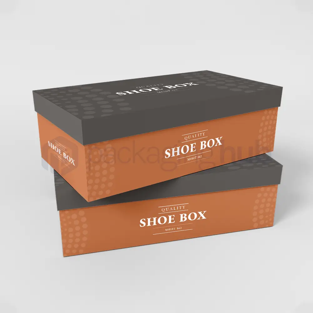 cardboard shoe boxes