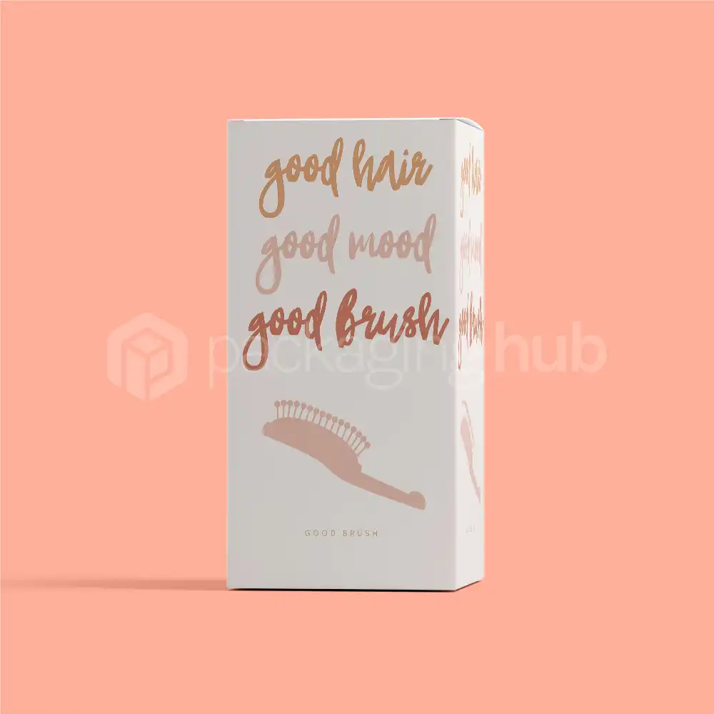 hair brush packaging